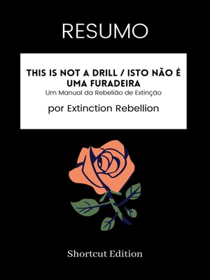 cover image of RESUMO--This Is Not a Drill / Isto não é uma furadeira